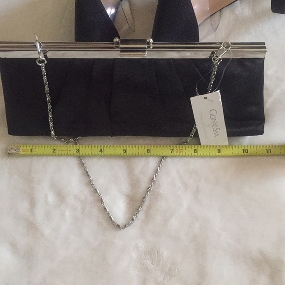 Jessica McClintock Evening bag black NWT - Picture 7 of 9